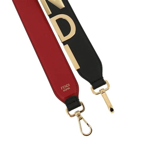 fendi fabric shoulder strap|fendi replacement strap.